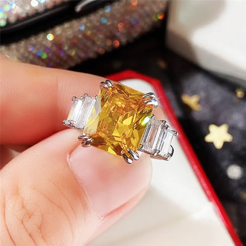 Yellow Stone Ring