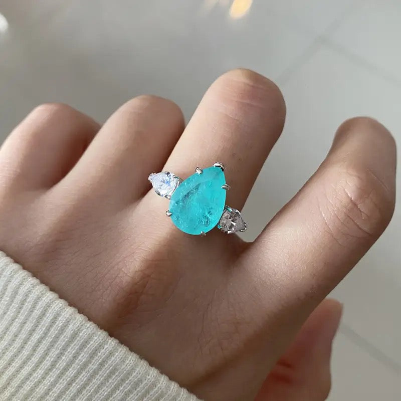 Fashion Water Drop Shape Ring