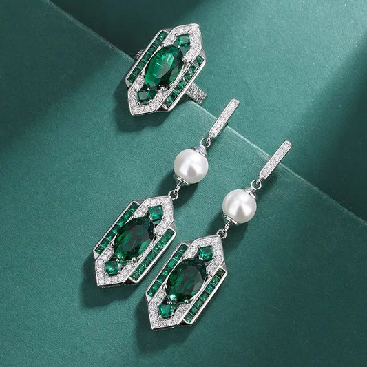 Trendy Vintage Jewelry Set