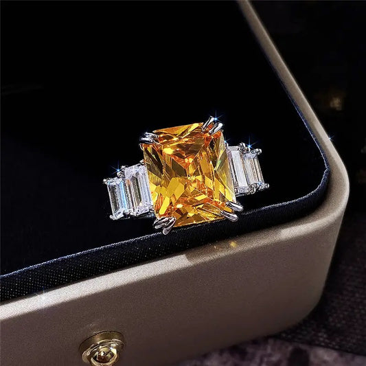Yellow Stone Ring