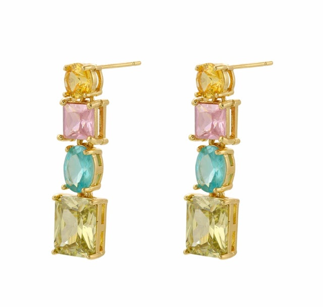 Candy Crystal Earrings