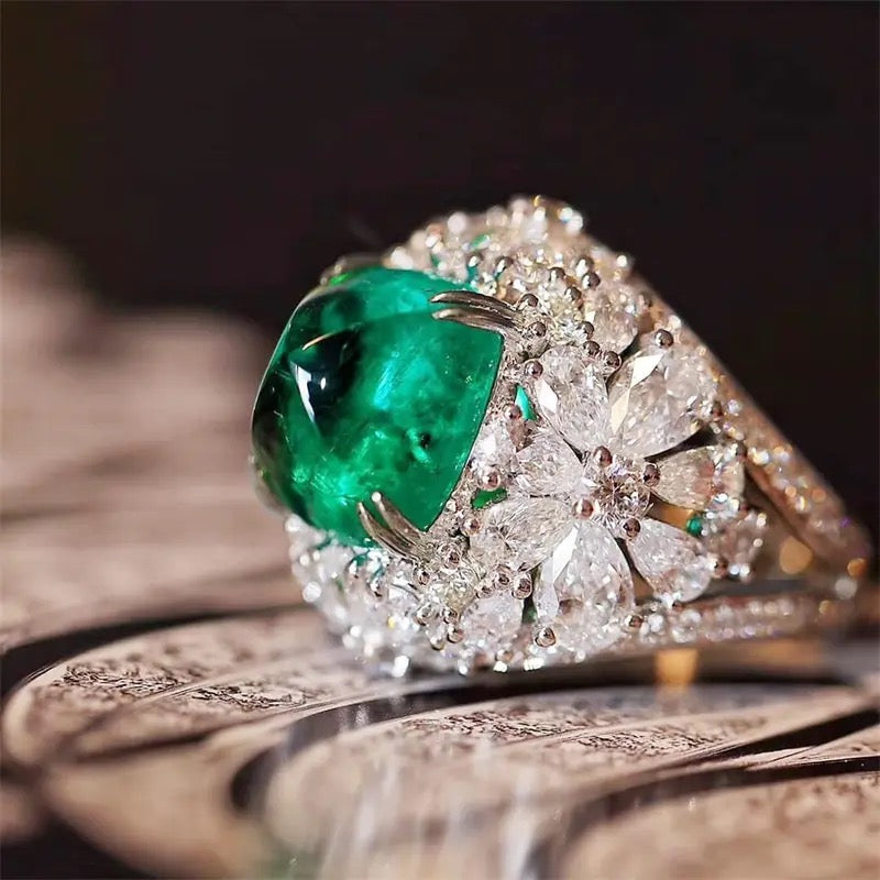 Vintage Green Ring